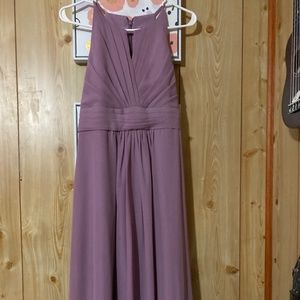 Purple bridesmaid/prom dress